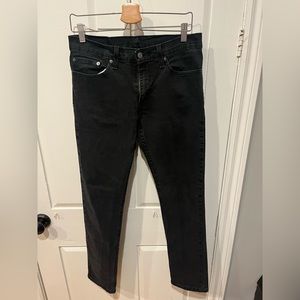 Black jeans Lévis 511 31W 32L